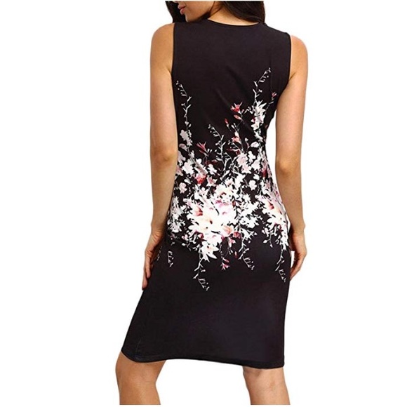 Floral Bodycon Dress - Picture 2 of 7